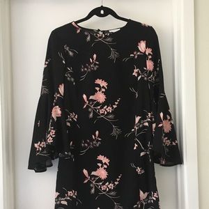 Leith Ruffle Balloon Sleeve Shift Dress
